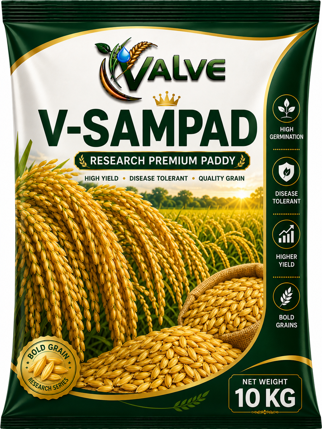 RESEARCH PADDY V-SAMPAD